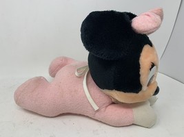 Vintage Minnie Mouse Plush 1984 Disneyland Walt Disney World Baby Crawling - $9.85