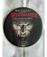 Wes Craven Presents Wishmaster Pushpin Button Movie Promo VTG Djinn 1997... - £3.74 GBP