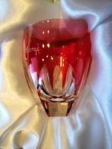 Faberge Lausanne Crimson Red  Vodka Shot Glass without  the box - £150.93 GBP