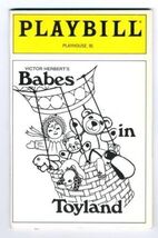 Playbill Victor Herbert's Babes in Toyland 1987 - $11.88
