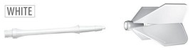 Harrows Clic - White - Shaft / Flight System - Medium 37 Mm Shaft - Stan... - $18.00