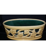 Walter Wilson Vintage California Art Planter-Mustard Color - $14.84