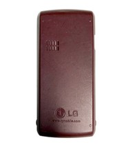 Genuine Lg KG288 Battery Cover Door Red Cell Phone Back Panel - $4.65