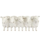 Creative Co-Op Farmhouse Resin Sheep Planter, White, Ec0260 - £33.45 GBP