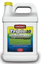 Gordon&#39;s 7441072 Triple 10 Liquid Fertilizer 10-10-10 1 Gal. - £43.36 GBP