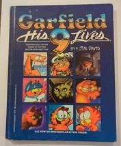 Garfield: His 9 Lives by Jim Davis Hard Cover First Edition 1984 Illustrated BCE - £37.34 GBP