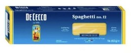 DeCecco dry pasta Spaghetti 1 Lb (PACKS OF 48) - £116.29 GBP