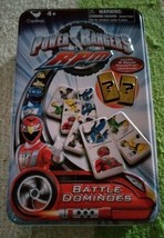 Power Rangers Battle Dominoes, 7.5in x 4.5in x 2in Tin Box - £17.52 GBP