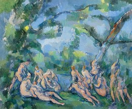 12570.Room Wall Poster.Interior art design.Paul Cezanne painting.Bathers - £12.73 GBP+