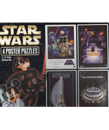 StarWars - 4 Poster Puzzles - Disney Theme Park Merchandise - €11,04 EUR