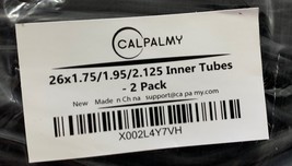 Road Bicycle Wheel Inner Tubes With Levers 26” x1.75/1.95/2.125&quot;  CALPAL... - $14.73