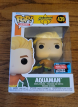Funko Pop! Heroes Aquaman #439 Fall Convention Limited Edition Exclusive... - £17.57 GBP
