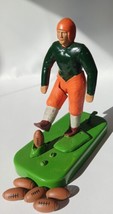Vintage football kicker toy 1920's WOOLSEY cast iron mechanical football player - $220.00