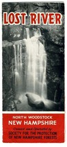 Lost River Caverns Garden Paradise Falls Brochure N Woodstock New Hampshire - £14.22 GBP