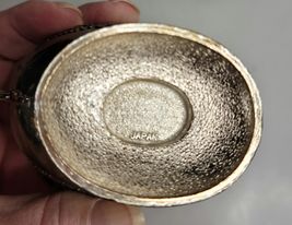 ER Zinc Creamer & Sugar Bowl on Matching Tray Made in Japan image 6