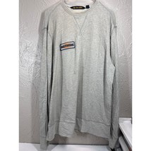 Harley Davidson Sweatshirt 2 Patches Grey Motorcycle Streetwear Mens Siz... - $745.43 MXN
