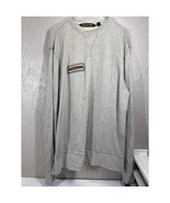 Harley Davidson Sweatshirt 2 Patches Grey Motorcycle Streetwear Mens Siz... - $745.43 MXN
