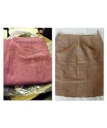 Womens JL Studio for Jessica London Genuine Sude Leather Skirts 20W 22W New NWT - $29.99