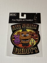 NEW 2016 BioWorld Five Nights At Freddys&quot; Decal - £5.49 GBP