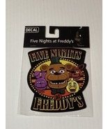 NEW 2016 BioWorld Five Nights At Freddys&quot; Decal - £5.50 GBP