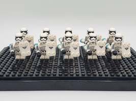 Star Wars First Order Riot Control Stormtroopers 10pcs Minifigures Building Toy - £15.39 GBP