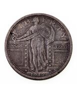 1917 25C Standing Liberty Quarter T1 Extra Fine XF Condition, Nice Detail - €175,38 EUR
