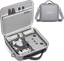 Mini 3/Mini 3 Pro Case, Waterproof PU Leather Carrying Case for DJI Mini - £62.13 GBP