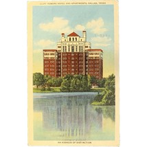 Vintage Postcard, 1957, Cliff Towers Hotel and Apartments, Dallas, Texas - £10.29 GBP
