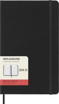 Moleskine Classic 18 Month 2024-2025 Weekly Planner, Hard Cover, Large (... - $24.49