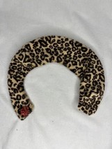 American Girl cheetah Collar from Chocolate Cherry Outfit red jewel brown - $5.94