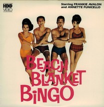 Beach Blanket Bingo Annette Funicello Laserdisc  Rare014381234961 - £15.99 GBP