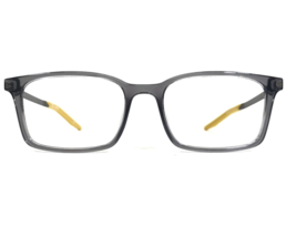 Nike Eyeglasses Frames 7282 037 Clear Gray Rectangular Full Rim 52-17-145 - £43.98 GBP