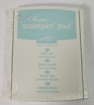 Stampin Up SOFT SKY Pastel Blue Classic Stamp Ink Pad Old Style Case NOS... - $10.39