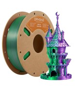 ERYONE Dual Colour 1kg 1.75mm PLA 3D Printer Filament: Unique Prints in ... - $33.95+