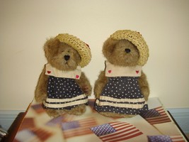 Boyds Bears 2 Plush Caroline Mayflower Bear - £19.60 GBP