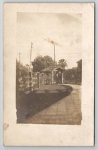 RPPC Beautiful Covered Entrance to a House Roses Climbing Fence Postcard D23 - £10.79 GBP