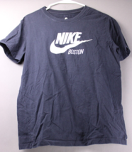 Nike Tee Shirt BOSTON Unisex Small Black Short sleeve - £6.72 GBP