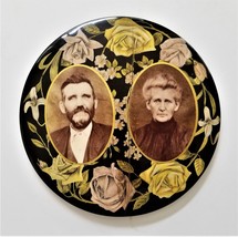 Antique Victorian Celluloid Tinted Photograph Mourning 9&quot; Lancaster Pa W Stand - £70.56 GBP