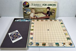Selchow Righter Scrabble For Juniors Crossword Board Game 1982 Advanced Version - £11.69 GBP