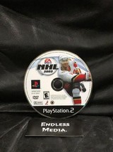 NHL 2003 Sony Playstation 2 Loose Video Game - $2.84
