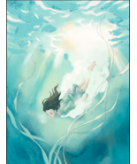 Digital Wall Art - Title: Blue Descent - $4.49