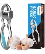 Garlic Press, Enteenly Garlic Mincer, Stainless Steel Grinder Garlic Pre... - $211.41 MXN