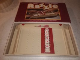 Vintage 1981 Board Game Razzle Challenging Word Game Complete Parker Brothers  - $21.73