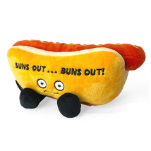 Punchkins Suns Out Buns Out Hotdog Plush - £35.49 GBP