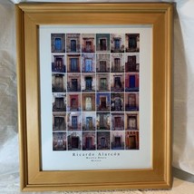 Wood Framed Photo Print By Ricard Alarcon Mexico Doors Mexico 17 x 14 Inch - £7.96 GBP