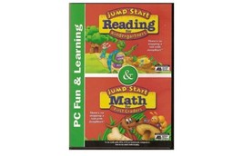 NEW JumpStart Reading for Kindergartners &amp; Math for First Graders PC CD Computer - £37.27 GBP