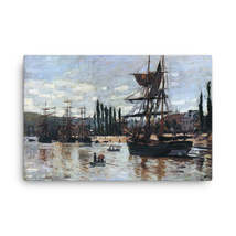 Claude Monet Boaters at Argenteuil, 1874.jpg Canvas Print - $99.00+