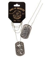 Sons Of Anarchy ~ Metal Double Sided Dog Tag ~ with 24&quot; Chain - $59.99