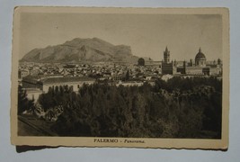 Old Postcard Italy Sicilia PALERMO - Panorama View - 1933 Milano unposted - £9.05 GBP