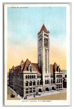 Court House Building Pittsburgh PA Pennsylvania UNP WB Postcard P19 - £2.10 GBP